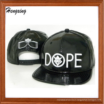 Casquette Snapback en cuir 100% acrylique personnalisée